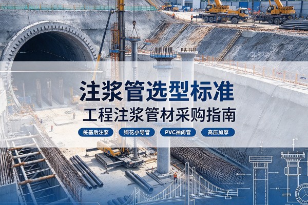 远安注浆管选型标准