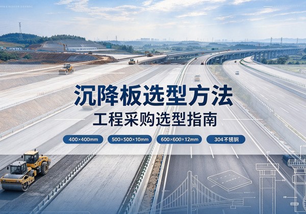 远安沉降板选择方法
