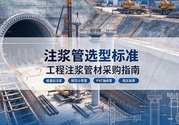 远安注浆管选型标准